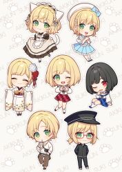 1boy :d ;d ^_^ alternate_color alternate_eye_color alternate_hair_color androgynous animal_ears apron arms_behind_back bell beret black_bow black_bowtie black_hair black_hat black_jacket black_pants black_shoes blonde_hair blue_bow blue_dress blue_shoes blue_skirt blush bow bowtie braid brown_dress brown_pants capri_pants cat_boy cat_ears cat_tail chibi closed_eyes closed_mouth collared_jacket collared_shirt commentary_request cup detached_collar disposable_cup dress drinking_straw drinking_straw_in_mouth egasumi fanny_pack flower footwear_bow frilled_apron frilled_dress frilled_shirt frills gakuran glasses green_eyes grey_background hair_bell hair_flower hair_ornament hairclip half_crown_braid hand_up hands_up hat hat_bow heart heart_hands highres holding holding_cup jacket japanese_clothes jewelry jingle_bell juliet_sleeves karokuchitose kikumon kimono kneehighs leg_up long_sleeves looking_at_viewer maid mary_janes multicolored_dress multiple_views neck_bell necklace nijisanji obi obiage obijime off-shoulder_shirt off_shoulder official_alternate_costume one_eye_closed open_mouth own_hands_together pants parted_bangs peaked_cap pinafore_dress plaid_clothes plaid_skirt pleated_dress pleated_skirt ponytail puffy_short_sleeves puffy_sleeves red-framed_eyewear red_eyes red_sash red_shoes red_skirt sash school_uniform shirt shoes short_hair short_ponytail short_sleeves single_braid skirt skirt_hold sleeveless sleeveless_dress smile socks standing standing_on_one_leg suzuya_aki suzuya_aki_(1st_costume) suzuya_aki_(2nd_costume) suzuya_aki_(3rd_costume) suzuya_aki_(4th_costume) suzuya_aki_(5th_costume) suzuya_aki_(6th_costume) sweater tail tassel tassel_hair_ornament teeth trap turtleneck turtleneck_sweater upper_teeth_only virtual_youtuber wavy_hair white_apron white_dress white_flower white_hat white_kimono white_shirt white_shoes white_socks white_sweater wide_sleeves