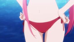 5girls animated anime_screenshot bikini black_bikini black_hair blue_bikini blue_eyes blue_hair breasts brown_hair cleavage closed_eyes collarbone earrings food frilled_bikini frilled_bikini_top frills fruit glasses green_eyes grey_bikini highres jewelry large_breasts long_hair medium_breasts multiple_girls navel necklace o-ring o-ring_bikini orange_hair pink_hair purple_eyes red_bikini shiunji-ke_no_kodomotachi shiunji_banri shiunji_kotono shiunji_minami shiunji_ouka shiunji_seiha short_hair sidelocks small_breasts sound stomach swimsuit tagme thighs twintails video watermelon whale_tail_(clothing) white_bikini yellow_bikini yellow_eyes