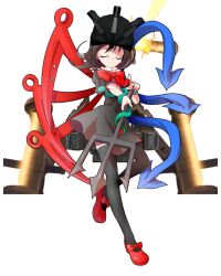 1girl artist_request asymmetrical_wings black_hair black_skirt claws closed_eyes helmet highres holding holding_polearm holding_weapon houjuu_nue polearm ribbon skirt smile snake soganotojiko1998 solo touhou trident weapon wings