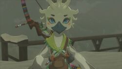3d animated bird game highres nintendo screencap solo sound tagme the_legend_of_zelda the_legend_of_zelda:_tears_of_the_kingdom tulin_(zelda) video video_game