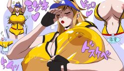blonde_hair breasts diva_mizuki huge_breasts jyubei large_breasts tachibana_mizuki tagme
