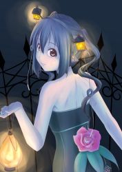 1girl black_hair brown_eyes female_focus highres k-on! long_hair nakano_azusa oku_no_shi solo twintails