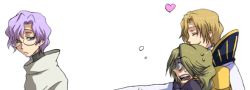 1boy artist_request blonde_hair blue_eyes clovis_la_britannia code_geass lloyd_asplund male_focus schneizel_el_britannia solo source_request