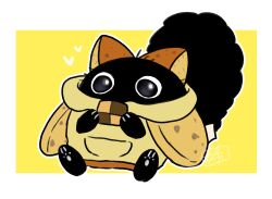 animal-themed_food animal_hands black_cat border c_39hope cat cat_paws cookie cooky_yummy duel_monster food highres white_border yu-gi-oh!