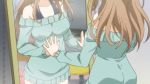 1girl animated anus ass bed black_thighhighs body_exploration bottomless bouncing_breasts breasts brown_eyes brown_hair censored covered_erect_nipples dress female_ejaculation female_focus female_masturbation genderswap genderswap_(mtf) grabbing_own_breast incest large_breasts long_hair masturbation mirror mosaic_censoring nipple_stimulation nipple_tweak nipples panties panty_pull pussy pussy_juice pussy_juice_trail reflection solo sound spread_legs striped_clothes striped_panties subtitled sweater sweater_dress tamashii_insert thighhighs underwear undressing video yui_takahashi