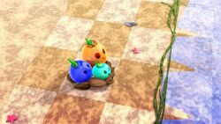 absurdres beach bowling_bulb_(plants_vs_zombies) highres koishit_(artist) plant plants_vs._zombies plants_vs._zombies_2 seaweed starfish water