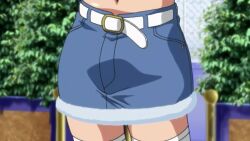 3boys androgynous animated anime_screenshot ass black_eyes black_hair blonde_hair blush boku_no_pico brown_hair bulge censored chico_(boku_no_pico) clothes_lift coco_(boku_no_pico) crossdressing cum cum_in_mouth ejaculation erection erection_under_clothes fellatio fence green_eyes handjob highres kissing_penis licking licking_penis mosaic_censoring multiple_boys oral outdoors panties penis pico_(boku_no_pico) shota skirt skirt_lift sound subtitled tagme thighhighs trap underwear video yaoi yellow_eyes
