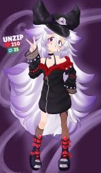 1girl 2024 dog_girl hat indie_virtual_youtuber loli rayariot retweet_(meme) shoes smile solo standing todoridorio v