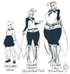 Rule 34 | 3girls, ?, antennae, boots, breasts, commentary, curvy, emoji, flat chest, greyscale, height difference, highres, juliet sleeves, knee boots, large breasts, long sleeves, monochrome, multiple girls, multiple persona, pantyhose, pantyhose under shorts, puffy sleeves, short hair, short shorts, shorts, size difference, small breasts, spacezin, sweatdrop, symbol-only commentary, tall female, thick thighs, thighs, thinking emoji, touhou, wide hips, wriggle nightbug