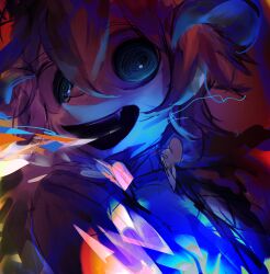 Rule 34 | :d, @ @, absurdres, autooohyo, breath weapon, breathing fire, commission, dragon, dragon horns, fire, highres, horns, looking at viewer, open mouth, original, red background, smile, tagme