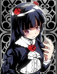black_hair dress gokou_ruri gothic_lolita kubocha lolita_fashion long_hair ore_no_imouto_ga_konna_ni_kawaii_wake_ga_nai red_eyes solo tears