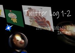 1boy absurdres artist_name bad_tag big_nose black_background blonde_hair blue_gloves closed_eyes commentary_request cowboy_shot dated english_text gloves helmet highres iat-418 louie_(pikmin) nintendo olimar pikmin_(series) pointy_ears radio_antenna short_hair solo space_helmet spacesuit upper_body very_short_hair yellow_pikmin