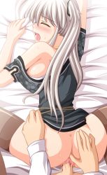ass blood breasts censored defloration from_behind kafu_(logaemon) mabinogi nao_(mabinogi) nude orgasm penis sex tagme thighhighs top-down_bottom-up vaginal