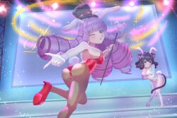 Rule 34 | absurdres, adeka, animal ears, chuchu (show by rock!!), cyan (show by rock!!), highres, show by rock!!