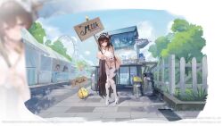 &gt;_&lt; 3girls animal_ears animal_print animated azur_lane bell bikini black_hair blue_sky blush breasts cheshire_(azur_lane) cleavage closed_mouth cow_ears cow_horns cow_print cow_print_bikini cow_print_sleeves cow_print_thighhighs cow_tail cowbell detached_sleeves embarrassed fake_animal_ears fake_horns fake_tail feifeifeihai ferris_wheel heart holding holding_own_tail holding_sign horns huge_breasts kashino_(azur_lane) leaning_forward long_hair looking_at_viewer looping_animation maid_headdress manjuu_(azur_lane) multiple_girls navel neck_bell nervous new_jersey_(azur_lane) official_alternate_costume official_art print_bikini print_thighhighs purple_eyes sign skindentation sky smile solo_focus standing stomach sweat swimsuit tagme tail thighhighs thighs very_long_hair video white_footwear white_headdress