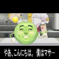 1girl animated animated_gif artist_self-insert cabbage death feena_fam_earthlight food knife kouno_(masao) lowres masao_(character) parody profile_picture quality quality_cabbage_(meme) salad yoake_mae_yori_ruri_iro_na
