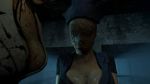 1boy 2girls 3d animated breasts bubble_head_nurse cleavage erection hat highres interspecies large_breasts looking_at_viewer multiple_girls no_eyes nude nurse nurse_cap paizuri paizuri_under_clothes penis pov silent_hill video whitetentaclesfm zombie
