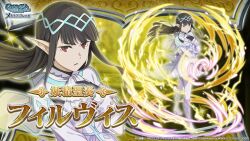Rule 34 | 1girl, ascot, black gloves, black hair, boots, coat, danmachi memoria freese, dress, dungeon ni deai wo motomeru no wa machigatteiru darou ka, elf, filvis challia, frilled dress, frills, gloves, hand on own chest, headpiece, holding, holding wand, lightning, long hair, magic, official art, pants, pants tucked in, parted lips, pointy ears, red eyes, second-party source, solo, wand, white boots, white coat, white dress, white pants