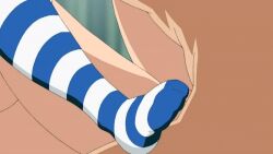 10s 1girl 2010 animated animated_gif anime_screenshot brother_and_sister brother_and_step-sister feet haha_sange koga_marie koga_tomonori no_shoes nude sex siblings socks striped_clothes striped_socks tagme thighs