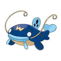 animal_focus blue_lips closed_mouth fish full_body gen_3_pokemon nintendo no_humans official_art pokemon pokemon_(creature) pokemon_focus pokemon_rse simple_background smile solo sugimori_ken third-party_source whiscash whiskers white_background