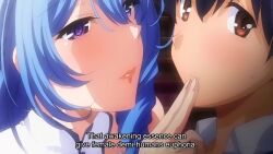 1boy 2girls animal_ears animated aoe_mai atelier_kaguya blush breasts bulge choco_chip covered_erect_nipples game_cg green_eyes handjob handjob_over_clothes hetero highres huge_breasts love_x_holic_~miwaku_no_otome_to_hakudaku_kankei~ mama_x_holic mama_x_holic_~miwaku_no_mama_to_amaama_kankei~ mature_female monster_girl mother_and_daughter multiple_girls school_uniform seven_(animation_studio) shy skirt sound subtitled tachi-e tagme teasing testicles video yuki_onna
