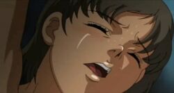 Rule 34 | 00s, 2002, animated, animated gif, breasts, breasts out, closed eyes, doctor, large breasts, lowres, medium hair, nipples, open mouth, researcher (the urotsuki), sweat, sweatdrop, tagme, urotsukidouji