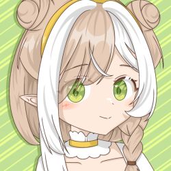Rule 34 | alcohol, bar (place), bartender, beer, biru, biru blath, blath, blonde hair, canblaths, elf, fairy, green background, green eyes, non-web source, original, pointy ears