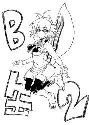 Rule 34 | 1girl, animal ears, blazblue, breasts, female focus, highres, large breasts, makoto nanaya, solo, squirrel ears, squirrel tail, tail, underboob