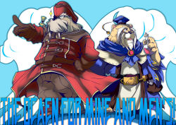 belt captain_of_the_thames character_request coat elsword english_text engrish_text facial_hair glasses hat mustache no_humans smoking_pipe pontehihi ranguage walrus xenogears