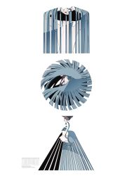 Rule 34 | 1other, aqua hair, aqua nails, arms up, closed eyes, commentary, gem uniform (houseki no kuni), hair flowing over, highres, houseki no kuni, lapis lazuli (houseki no kuni), long hair, mt5 014, multiple views, nude, other focus, severed head, simple background, symbol-only commentary, very long hair, white background