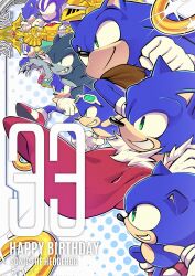 6+boys animal_ears animal_nose armor brown_bandana caliburn_(sonic) cape corrupted_twitter_file crossed_arms darkspine_sonic excalibur_sonic eyewear_on_head furry furry_male gloves green-tinted_eyewear grin happy_birthday highres holding holding_sword holding_weapon male_focus multiple_boys multiple_persona pikative02 red_cape red_footwear ring_(sonic) shoes smile sonic_(series) sonic_and_the_black_knight sonic_and_the_secret_rings sonic_boom_(series) sonic_riders sonic_riders_(series) sonic_the_hedgehog sonic_the_hedgehog_(archie_comics) sonic_the_hedgehog_(birthday_king) sonic_the_hedgehog_(riders) sonic_the_werehog sonic_unleashed sword tinted_eyewear weapon werehog white_gloves zonic_the_zone_cop