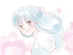 Rule 34 | 1girl, blue hair, hanamutsuki, long hair, lowres, ranma 1/2, tendou akane