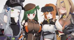 andoris_(girls&#039;_frontline_2) animated animated_gif blood blood_on_face breast_press breasts breasts_out empty_eyes formal_clothes g11_(girls&#039;_frontline) g28_(girls&#039;_frontline) girls&#039;_frontline girls&#039;_frontline_2:_exilium hat headset hk416_(girls&#039;_frontline) klukai_(girls&#039;_frontline_2) lenna_(girls&#039;_frontline_2) leva_(girls&#039;_frontline_2) mechty_(girls&#039;_frontline_2) multiple_girls sleeping smug suit ump45_(girls&#039;_frontline) ump9_(girls&#039;_frontline)