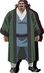 1girl bad_tag dark_green_hair green_eyes long_sleeves looking_at_viewer medium_hair robe sash solo spiritual_energy teogonia traditional_clothing vegin_moloch_(teogonia)