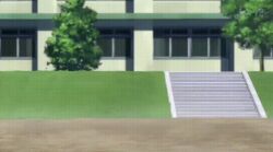 animated animated_gif anime_screenshot assisted_exposure blush bouncing bouncing_breasts bow bowtie breasts covering_breasts covering_privates embarrassed jiggle kenzen_robo_daimidaler nipples sonan_kyouko surprised tagme torn_clothes