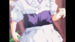 1girl animated apron sound blue_hair bra censored elf_all-stars_datsuijan elf_all-stars_datsuijan_2 glasses hair_ornament hall kawarazakike_no_ichizoku kurata_arisu maid maid_apron mosaic_censoring video nipples panties red_eyes shirt short_hair skirt solo stairs tagme underwear undressing white_bra white_panties