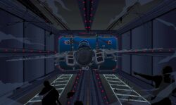 Rule 34 | 2boys, 6+others, absurdres, aircraft, airplane, bulletproof vest, commentary, english commentary, f-14 tomcat, fighter jet, flying, gate, helmet, highres, indoors, industrial, low-altitude flight, mikecraftz, military, military vehicle, missile, multiple boys, multiple others, pixel art, pointing, project wingman, silhouette, straight-on, tunnel, vehicle focus, weapon
