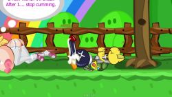 1girl animated ass blonde_hair blue_eyes bob-omb breasts flash flash_game huge_breasts ivan-aedler koopa_troopa mario_(series) nintendo nipples penis pregnant princess princess_peach pussy sex super_mario_bros._1 text_focus uncensored video