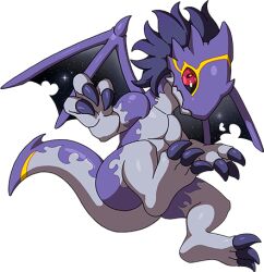 1other black_sclera blackhole_dragon_(dragon_village) colored_sclera dragon dragon_village_(series) dragon_village_collection furry game_cg looking_at_viewer lowres official_art red_eyes solo starry_wings third-party_source torn_wings transparent_background wings