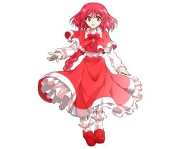 Rule 34 | 1girl, alphes (style), bow, braid, buttons, capelet, collared shirt, commentary request, dairi, frilled skirt, frilled socks, frills, full body, large variant set, long braid, long hair, long skirt, okazaki yumemi, open mouth, parody, phantasmagoria of dim.dream, red bow, red capelet, red eyes, red hair, red shoes, red skirt, red vest, shirt, shoes, single braid, skirt, socks, solo, style parody, tachi-e, touhou, touhou (pc-98), transparent background, variant set, very long hair, vest, white shirt, white socks