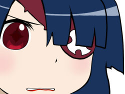 00s 1girl adiane bad_id bad_pixiv_id blue_hair eyepatch female_focus gununu_(meme) meme red_eyes siroringo solo tengen_toppa_gurren_lagann