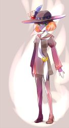 Rule 34 | 1girl, alternate costume, android, banryuu reoko, banryuu reoko (cosplay), bubuki buranki, cosplay, female focus, flower, freckles, full body, green eyes, han megumi, hat, high heels, iesupa, orange hair, pantyhose, penny polendina, rwby, solo, spider lily, veil, voice actor connection