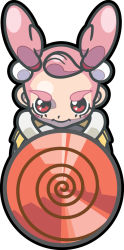 1girl dori_kururi drill female_focus hironobu_yoshida nintendo official_art screw_breaker simple_background solo upper_body white_background