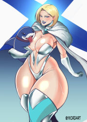 1girl blonde_hair breasts emma_frost jeff_(marvel) large_breasts marvel marvel_rivals x-men yxord