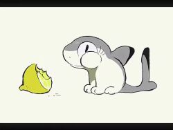 animal_focus animated audible_music black_hole collar floating food forked_tongue fruit galaxy interstellar_(movie) lemon letterboxed meme no_humans ocelot original sharkitty_(yogin) sharp_teeth simple_background snake sound space spot_(yogin) tagme teeth thour_(meme) tongue video white_background yogin
