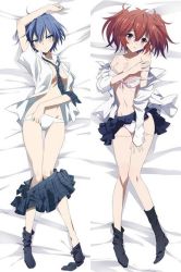 akuma_no_riddle azuma_tokaku dakimakura_(medium) ichinose_haru tagme undressing