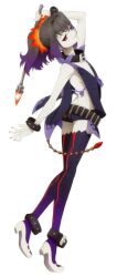 1girl black_hair official_art shorts smile symonne_(tales) tagme tales_of_(series) tales_of_vesperia