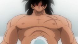 1boy 1girl animated ass back cheelai colored_skin dragon_ball dragon_ball_super green_skin implied_fellatio short_hair tagme video
