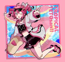 Rule 34 | + +, 1girl, ahoge, bandaid, bandaid on knee, bandaid on leg, belt, bikini, bikini skirt, black bikini, blush, bow, censored, collar, drill hair, eyewear on head, food, food-themed hair ornament, frilled bikini, frills, fruit, full body, hair bow, hair ornament, highres, inflatable toy, jacket, kasane teto, kasane teto (sv), kasane teto (tropipop), leg tattoo, lemon, lemon hair ornament, lemon slice, looking at viewer, mosaic censoring, np eny, one eye closed, open clothes, open jacket, open mouth, outstretched arm, pink eyes, pink hair, sandals, signature, smile, solo, sunglasses, swimsuit, synthesizer v, tattoo, toes, twin drills, utau, v, water drop, white jacket