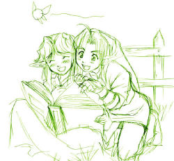 book fairy link lowres malon monochrome navi nintendo the_legend_of_zelda tunic